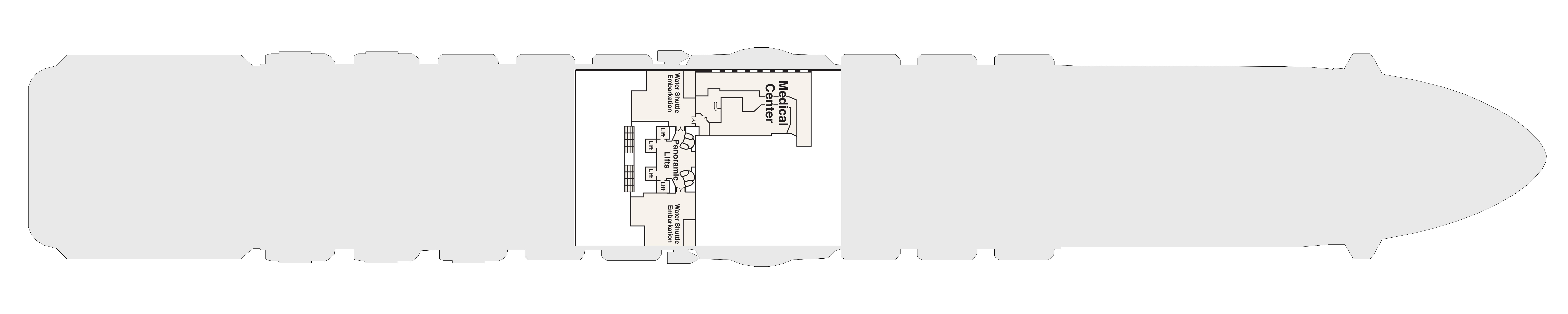 Royal Princess Kabinen und Deckpläne Dreamlines