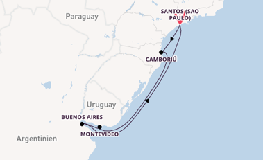 Kreuzfahrt Ab Buenos Aires 2024 2025 Mit Bis Zu 43 Jetzt Buchen