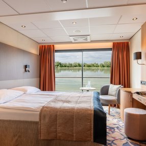 Kies jouw droomhut en voel je thuis tijdens je cruise aan boord van de RHEIN SYMPHONIE!