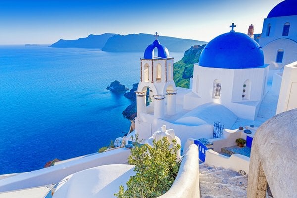 Santorini, Mykonos & Rome With Stay