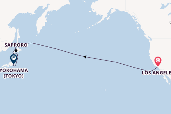 Pacific Crossing - Las Vegas to Tokyo