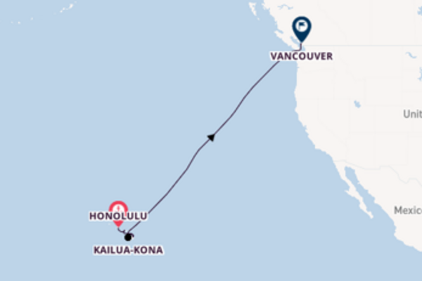 Cruise in 12 dagen naar Vancouver met Celebrity Cruises