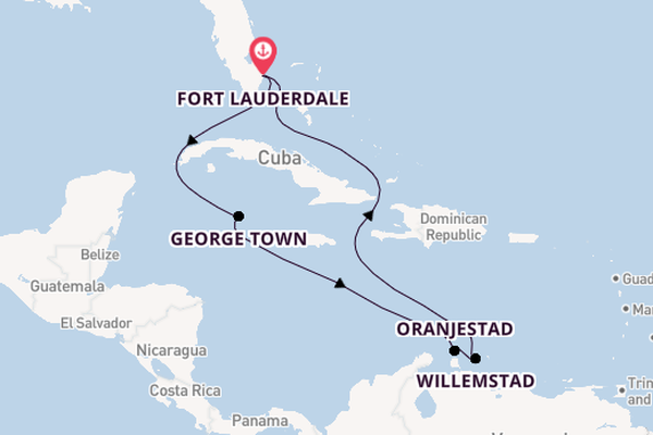 Caribbean vanaf Fort Lauderdale, Verenigde Staten met de Celebrity Silhouette