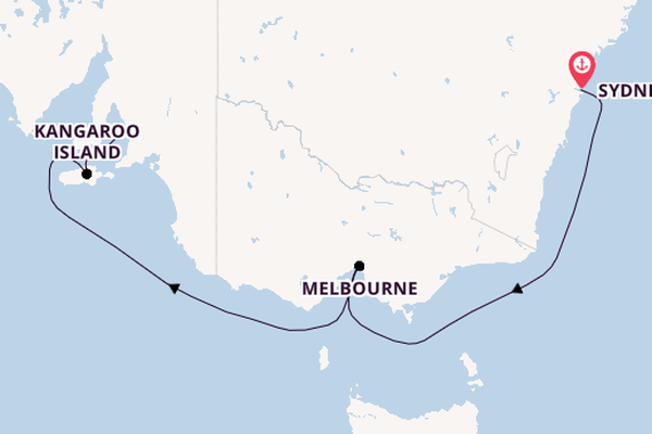 Australia from Sydney, Australia with the Grand Princess
