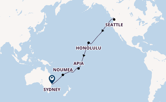 From the Pacific Northwest to the Hawaiian Islands & South Pacific Journey