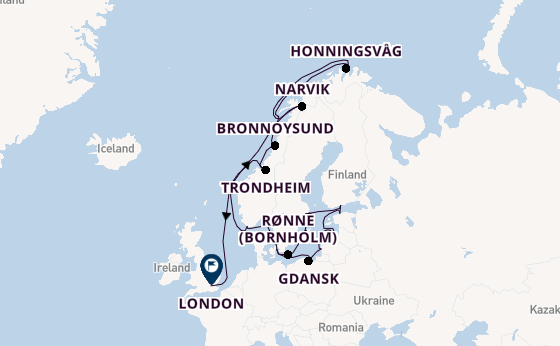 Norway from Copenhagen, Denmark with the Seabourn Quest
