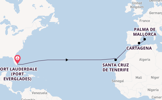 Transatlantic from Australia with the Sun Princess