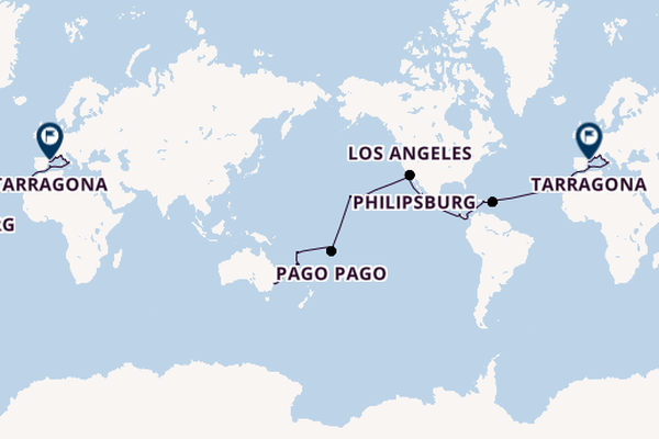 Wereldreizen vanaf Sydney, Australië met de MSC Magnifica
