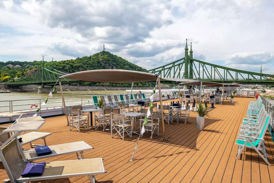 Mosel ab Köln, Deutschland auf der Amadeus Brilliant
