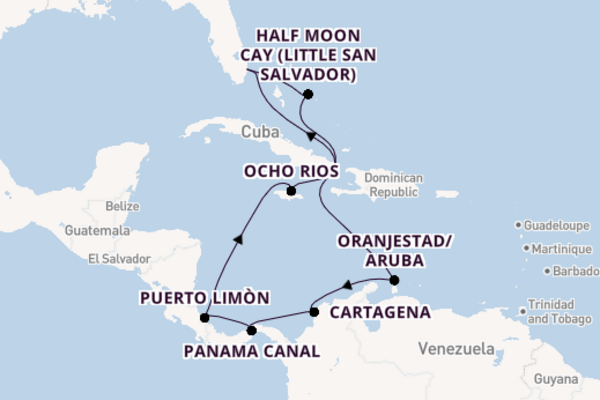 13 day voyage on board the Rotterdam from Fort Lauderdale (Port Everglades)