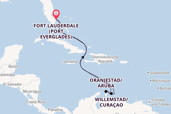 Südliche Karibik ab Fort Lauderdale (Port Everglades), USA auf der Regal Princess