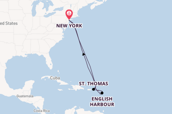 13 day cruise from New York
