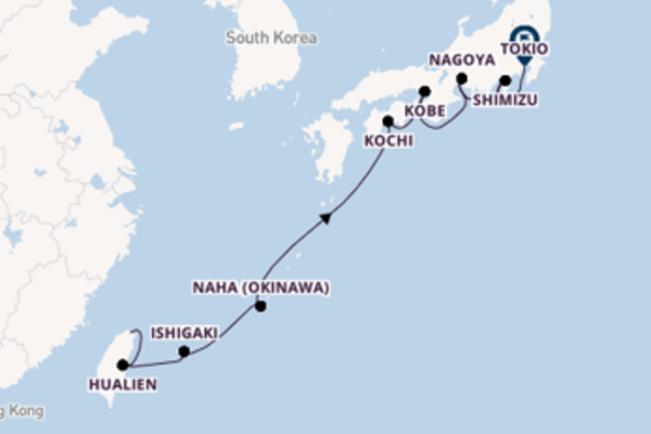 Geniet van het ongekende Ishigaki met Norwegian Cruise Line