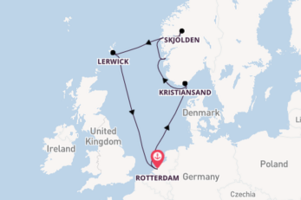 Norway from Rotterdam, Netherlands with the Rotterdam