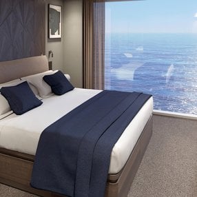 Come aboard the undefined and discover one of 114 cabin categories on a total of 16 decks that can accommodate 3571 passengers. Choose your dream cabin and feel at home on board the undefined!