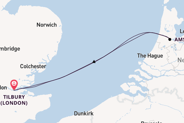 3 day expedition on board the Ambience from Tilbury (London)