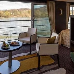 Come aboard the Avalon Imagery II and discover one of 6 cabin categories on a total of 4 decks that can accommodate 128 passengers. Choose your dream cabin and feel at home on board the Avalon Imagery II!