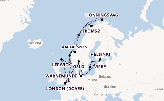 Norway from Rotterdam, Netherlands with the Nieuw Statendam