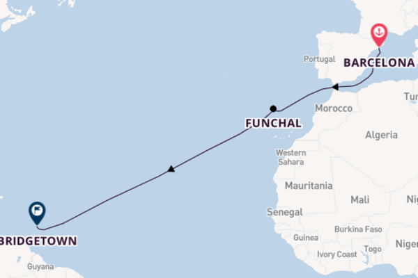 Vaar langs het sensationele Funchal
