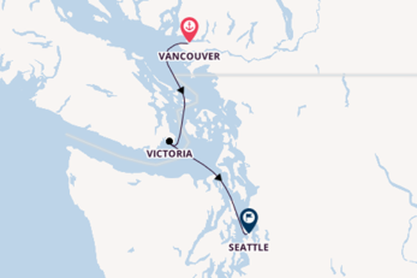 USA Westküste ab Vancouver, Kanada auf der Royal Princess