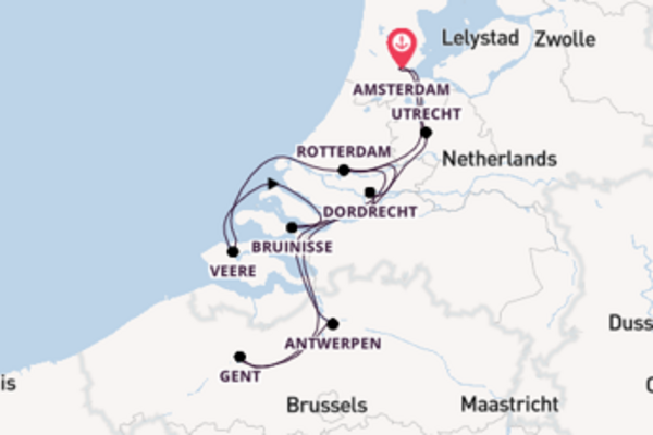 7-tägige Kreuzfahrt ab Amsterdam