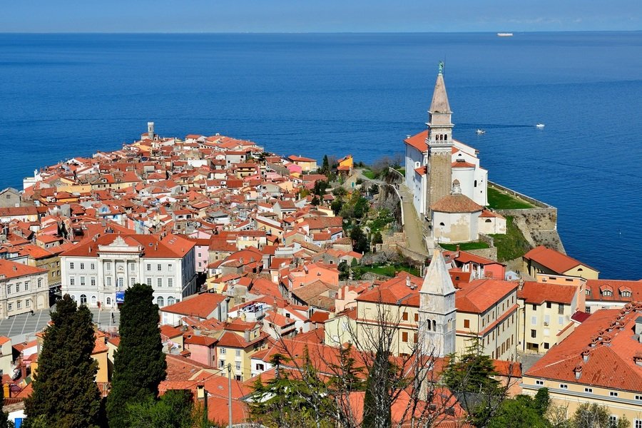 Mediterranean Sea from Venice, Italy with the Silver Muse