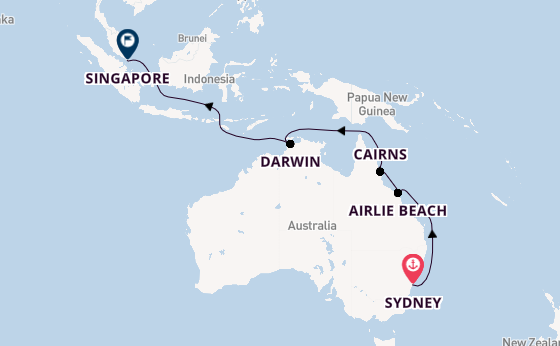 Australia from Sydney, Australia with the Celebrity Solstice