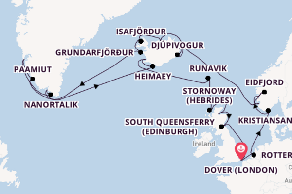 Norway, Iceland, Greenland & Solar Eclipse