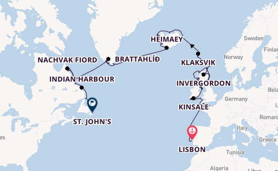 Transatlantic from Lisbon, Portugal with the Seabourn Venture