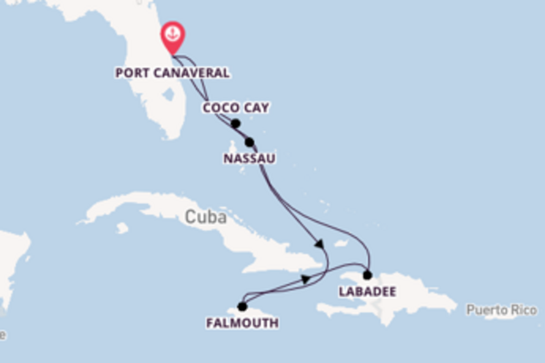 Voyage with Royal Caribbean from Port Canaveral