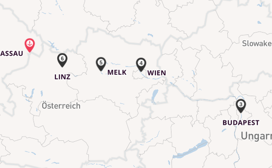 Donau ab Passau auf der MS Celina