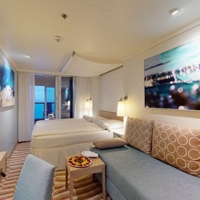 Kies jouw droomhut en voel je thuis tijdens je cruise aan boord van de undefined!