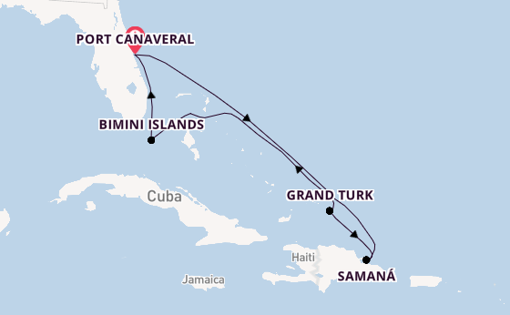 Caribbean from Port Canaveral, Florida with the Celebrity Apex