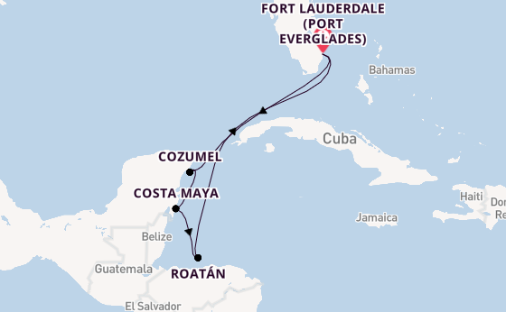 Luxury Western Caribbean & Miami Beach Stay