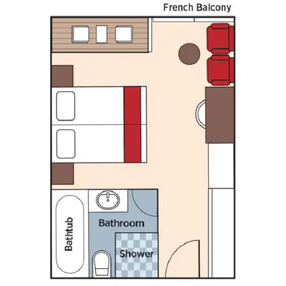 Come aboard the undefined and discover one of 5 cabin categories on a total of 3 decks that can accommodate null passengers. Choose your dream cabin and feel at home on board the undefined!