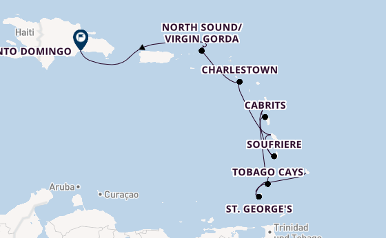 Südliche Karibik ab Bridgetown, Barbados auf der SEA CLOUD II