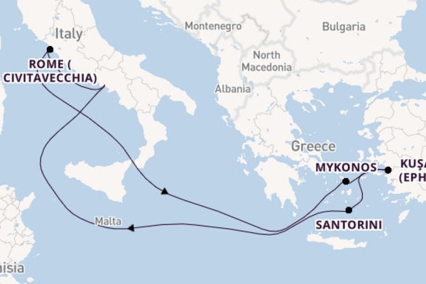 MSC Divina 8  Naples-Naples