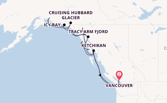 Alaska & West Canada from Vancouver, Canada with the Silver Whisper