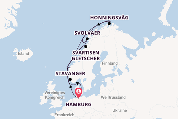 Vasco da Gama - Hamburg Cruise Days &  die Schönheiten Norwegens