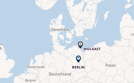 Oder ab Stralsund, Deutschland auf der VIVA RUBY