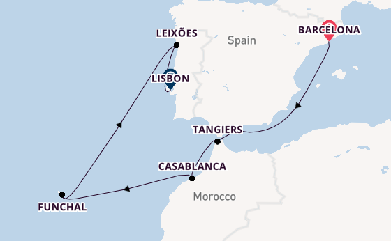Spain, Portugal & Morocco Discovery 