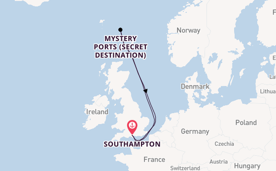 England from Southampton, England with the Borealis