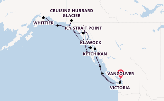 Alaska & West Canada from Vancouver, Canada with the Seven Seas Explorer