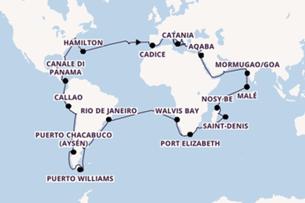 Quanto Costa Il Giro Del Mondo Con Costa Crociere