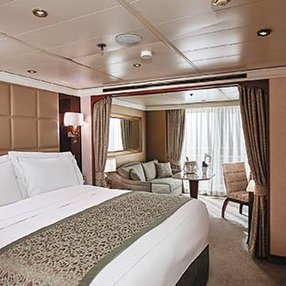 Kommen Sie an Bord der undefined und entdecken Sie eine der 11 Kabinenkategorien auf insgesamt 8 Decks die für 482 Passagiere Platz bieten. Wählen Sie Ihre Traumkabine und fühlen Sie sich auf Ihrer Kreuzfahrt an Bord der undefined wie Zuhause!