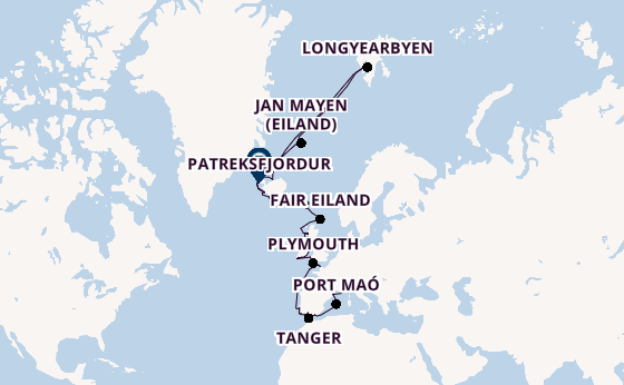Britse Eilanden vanaf Genua, Italië met de Seabourn Pursuit
