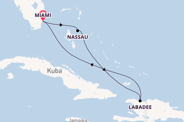 Karibik ab Miami auf der Freedom of the Seas