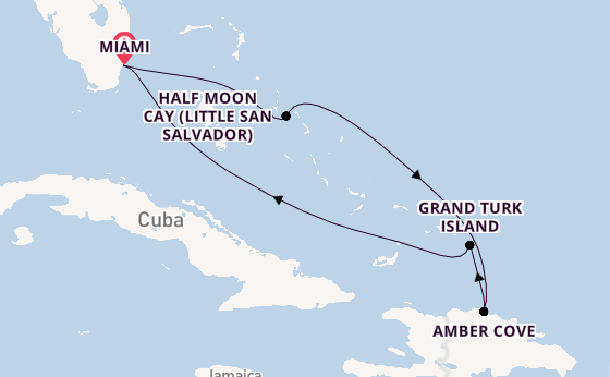 Caribbean from Australia with the Carnival Magic