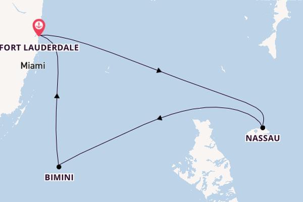 Caribbean vanaf Fort Lauderdale, Verenigde Staten met de Celebrity Summit