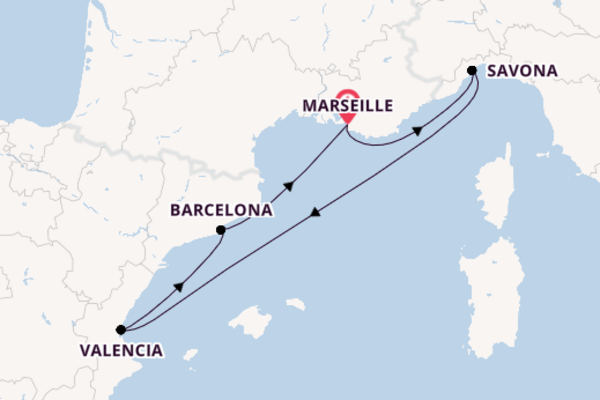 Cruise met Costa Cruises naar het verrassende Marseille